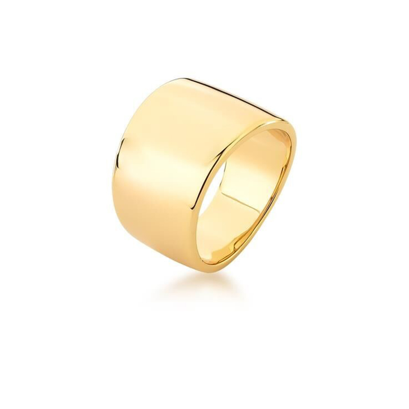 GOLD PLATED SMOOTH ring
